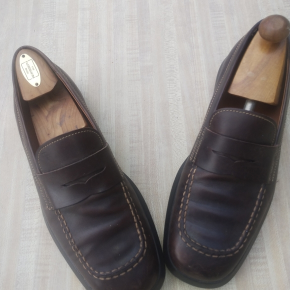 Tods Mens Casual Driving Brown Slipon Loafer Size 10.5 (197)